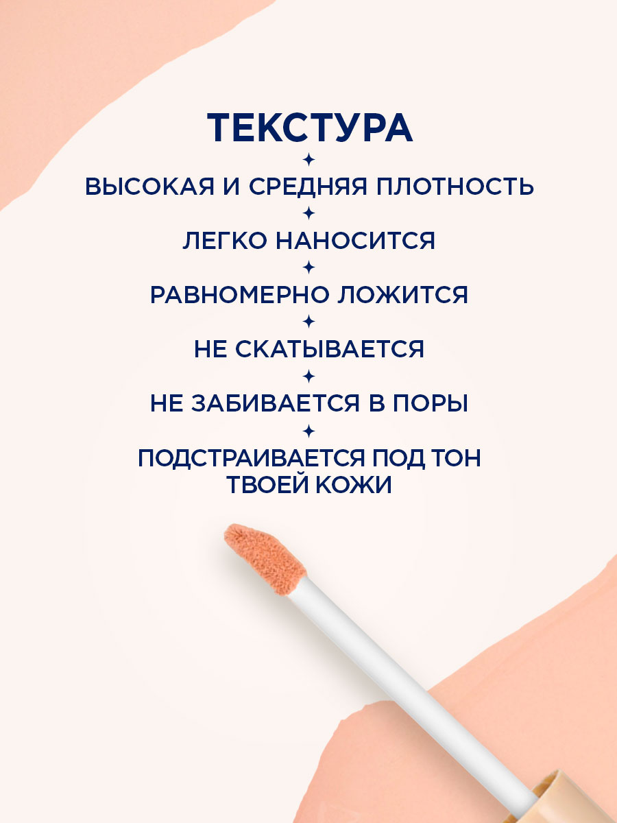Консилер стойкий Cover Up, тон 322 розово-бежевый от SHU + 5