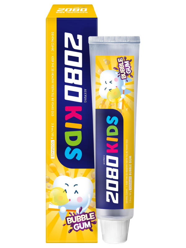 Зубная паста детская Bubble Gum 80г от Dental Clinic 2080 + 1