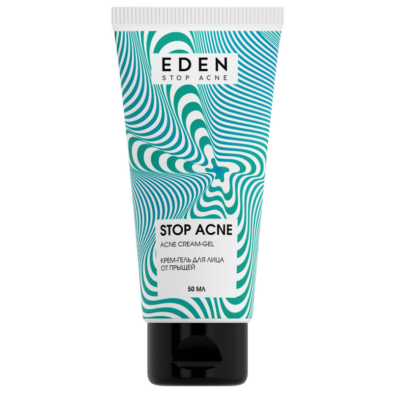 Stop Acne Крем-гель для лица от прыщей 50мл от EDEN + 1