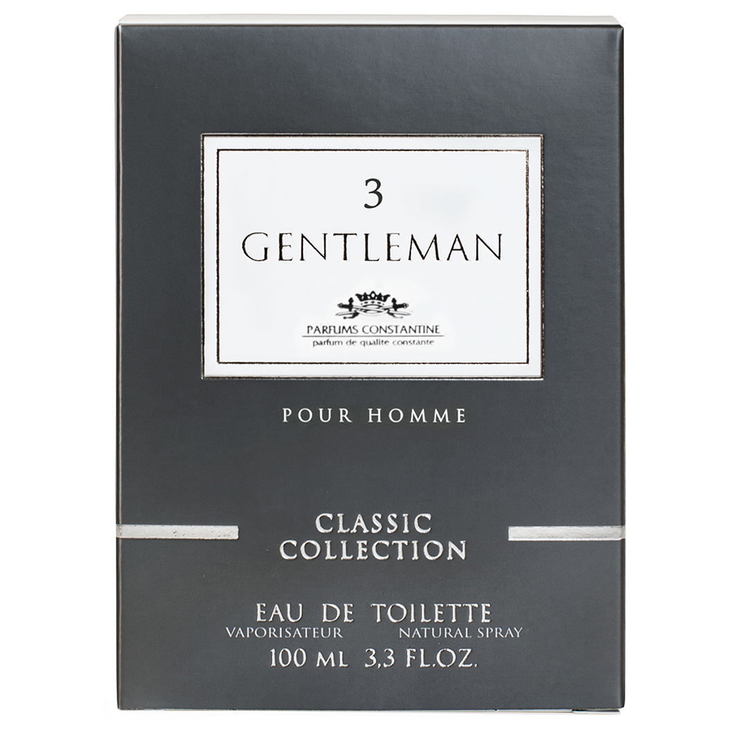 Classic Collection Туалетная вода мужская Gentleman 3 100мл от Parfums Constantine + 3