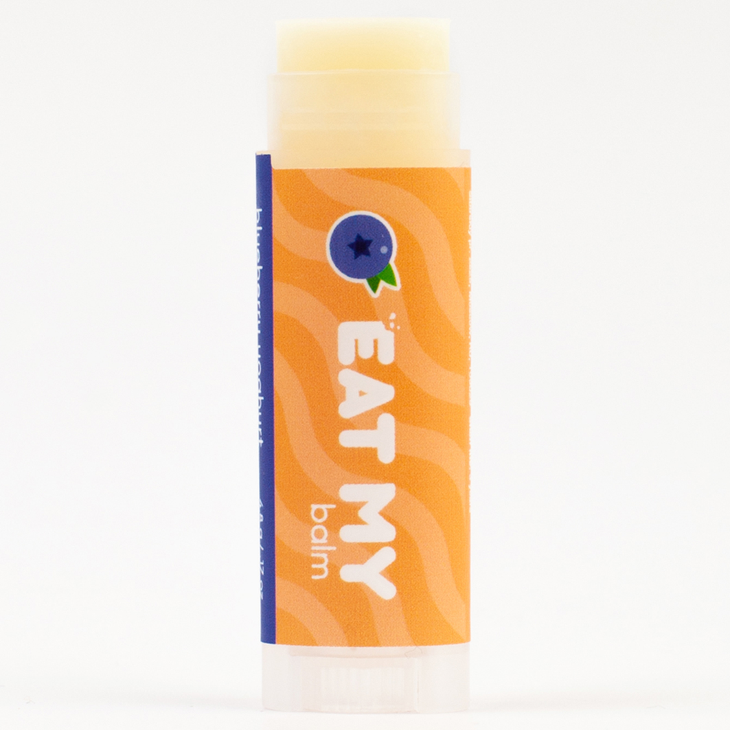 Бальзам для губ Йогурт с голубикой 4,8г от Eat My + 2