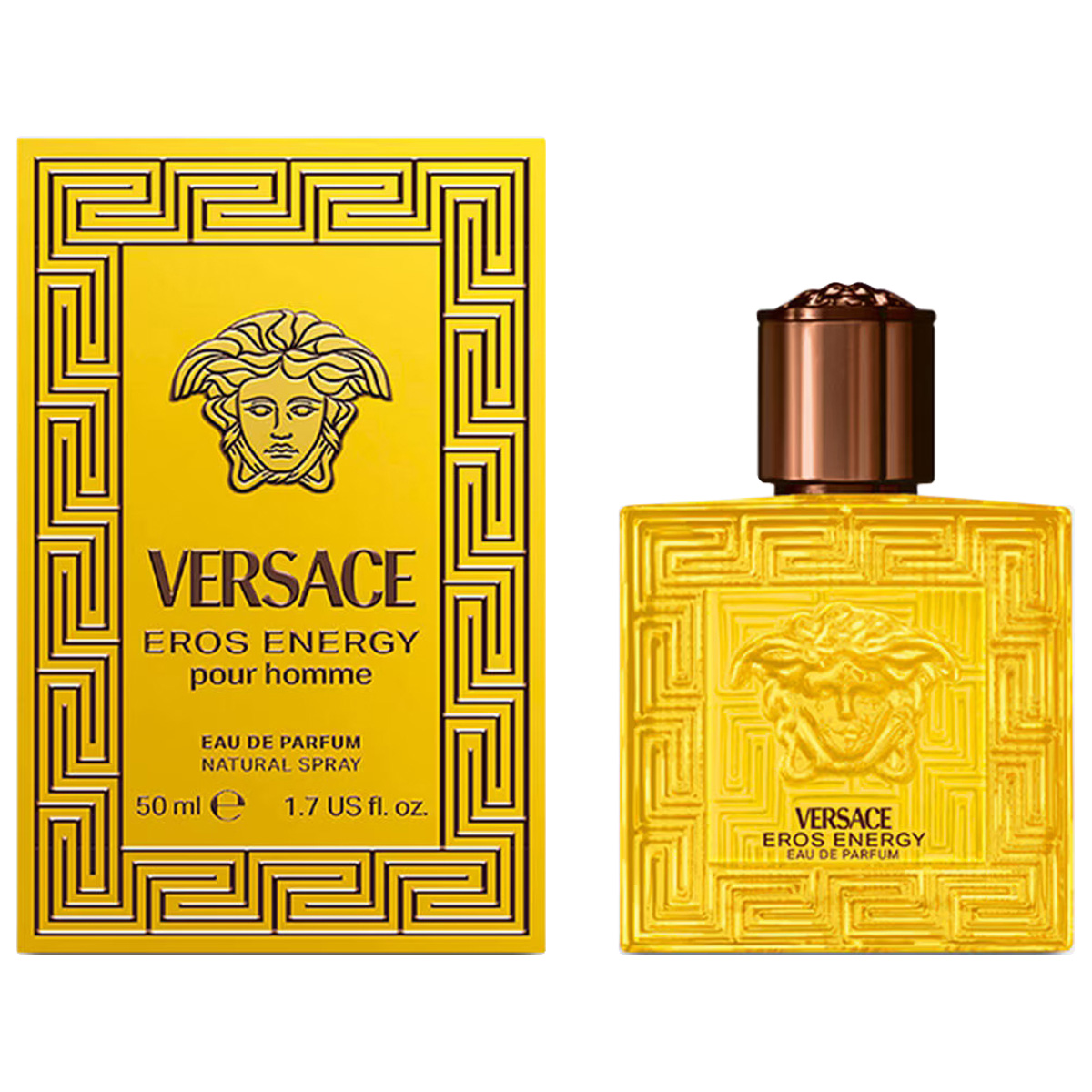 Eros Energy Парфюмерная вода мужская 50мл  от Versace + 2