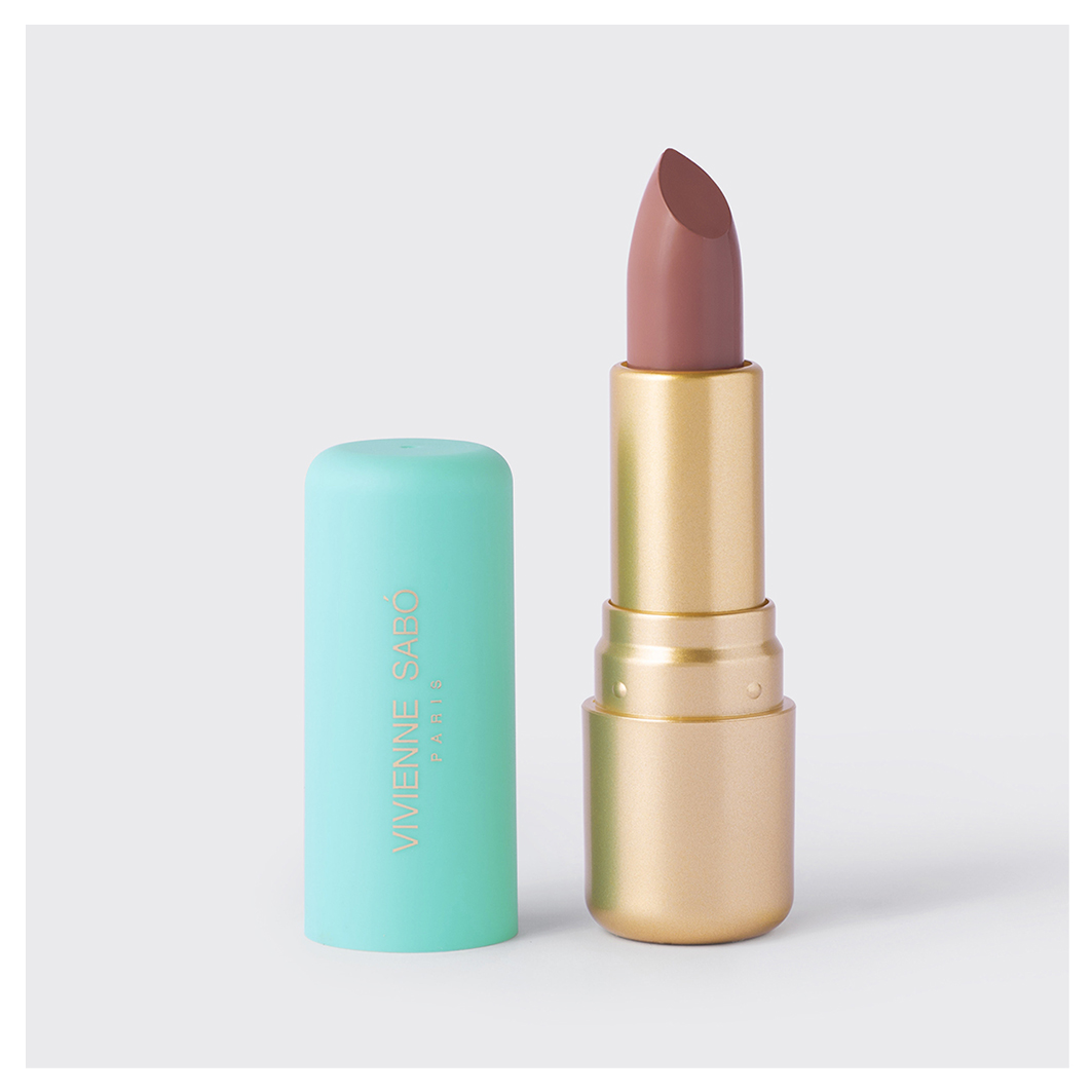 Помада для губ Nude Createur, тон 03 классический бежевый от Vivienne Sabo + 4