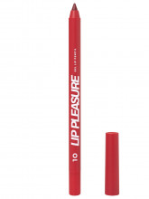 Карандаш для губ гелевый Lip Pleasure, тон 10 красный