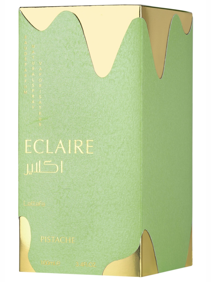 Парфюмерная вода унисекс Eclaire Pistache 100мл от Lattafa + 3