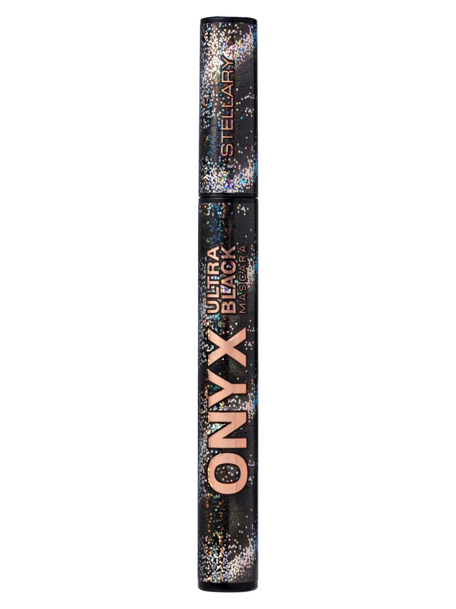 Тушь для ресниц влагостойкая Onyx, тон 01 Ultra Black / ультрачерный от Stellary + 2