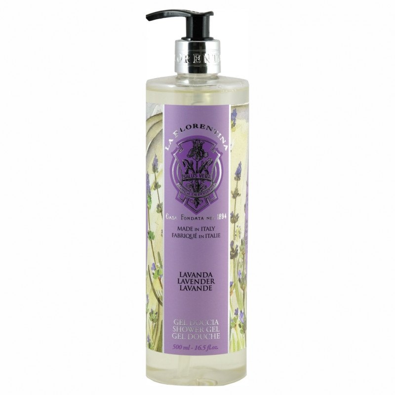 Гель для душа Лаванда Lavender 500мл от La Florentina + 1