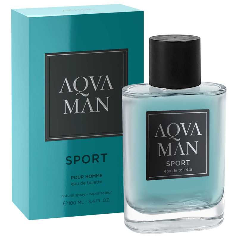 Туалетная вода мужская AqvaMan Sport 100мл от Art Parfum + 1
