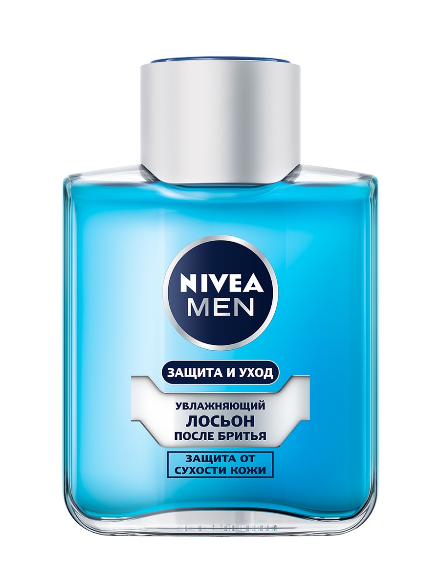 Men Лосьон после бритья Увлажняющий Защита и уход 100мл  от Nivea + 2