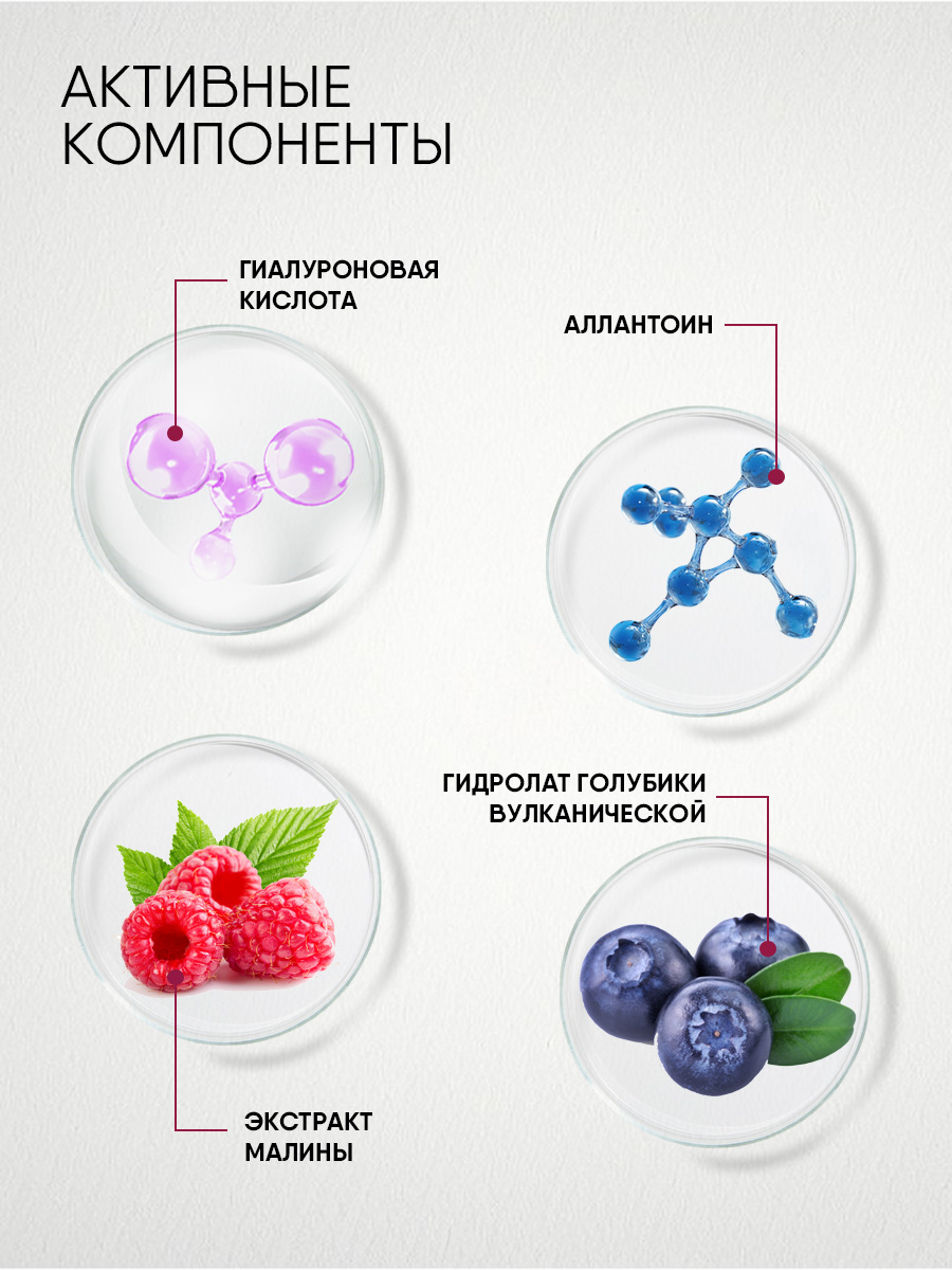 Blueberry Siberica Мягкая очищающая Крем-пенка для умывания 100мл от Natura Siberica + 3
