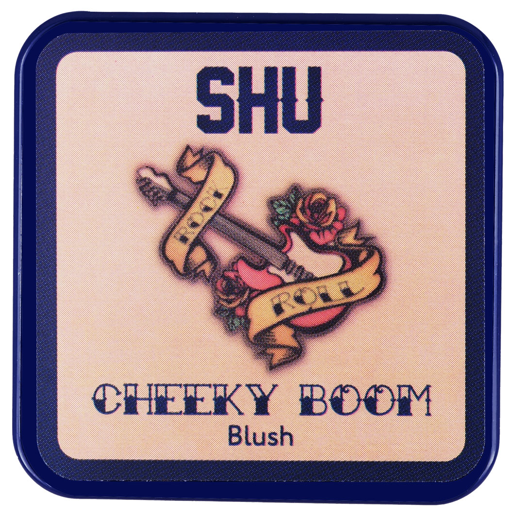 Румяна компактные Cheeky Boom, тон 36 темный розовый от SHU + 5