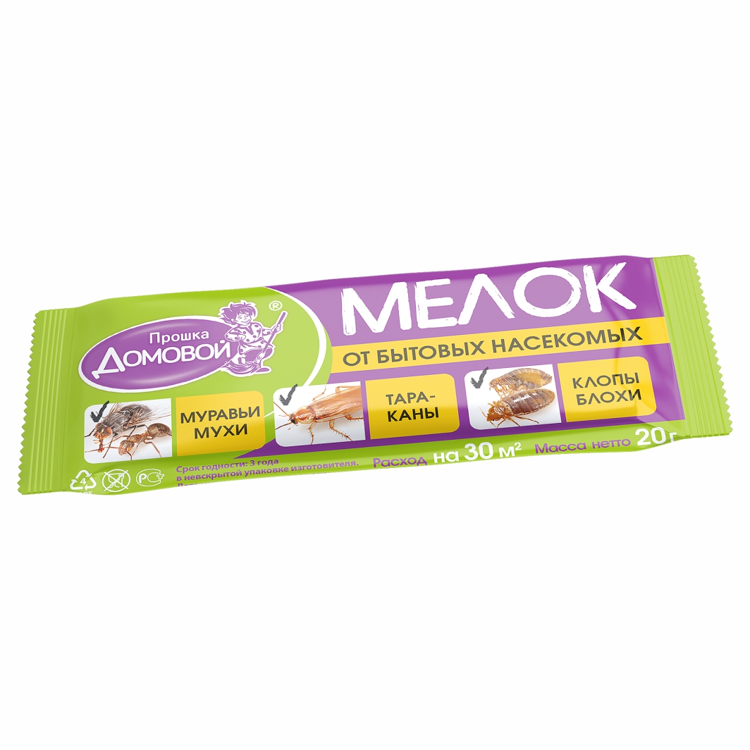 Мелок от тараканов 20г  от Домовой Прошка + 2