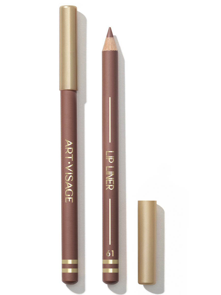 Карандаш для губ Lip Liner, тон 61 карамельный от Art-Visage  + 4