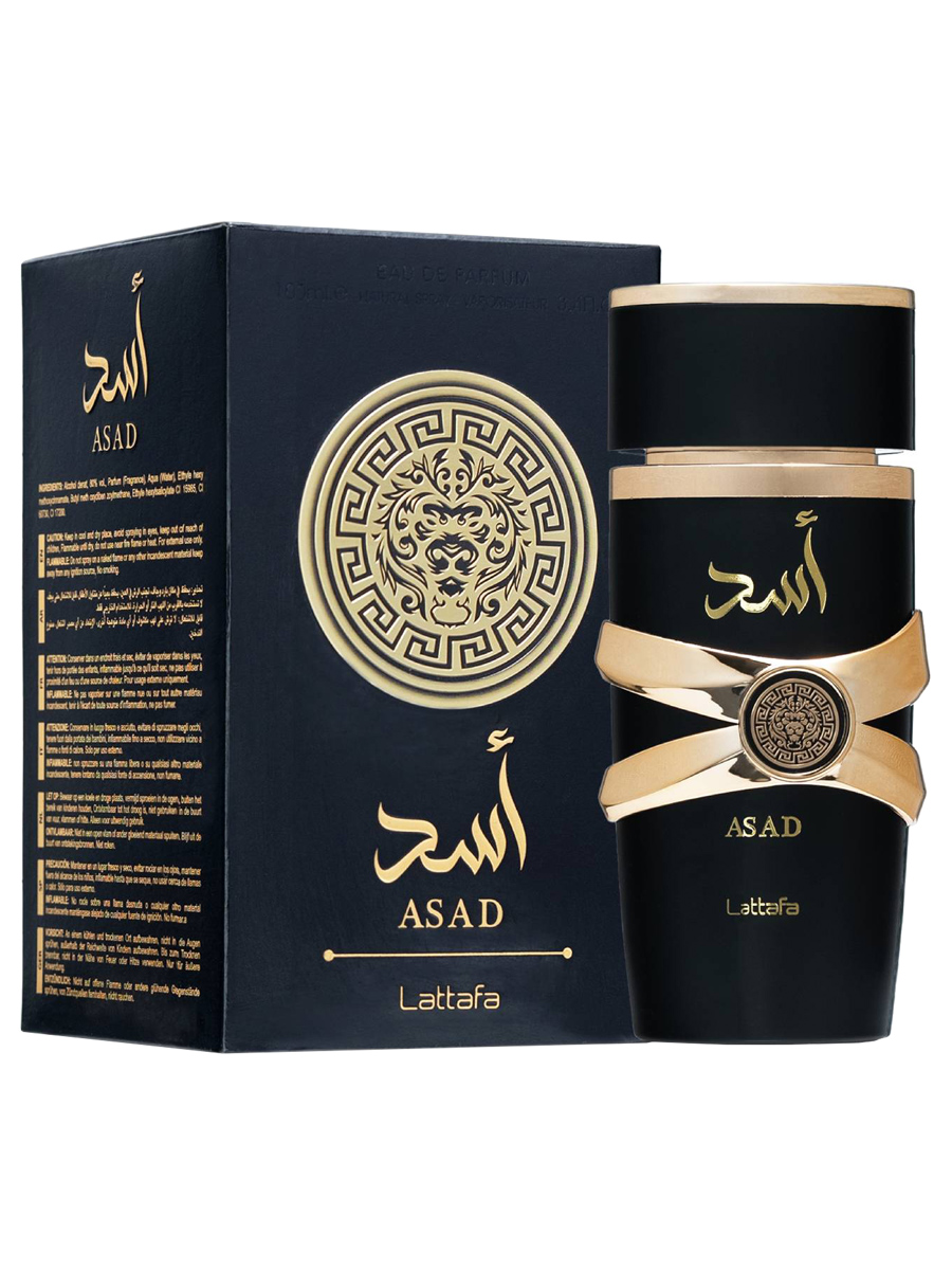 Парфюмерная вода мужская Asad 100мл от Lattafa + 4