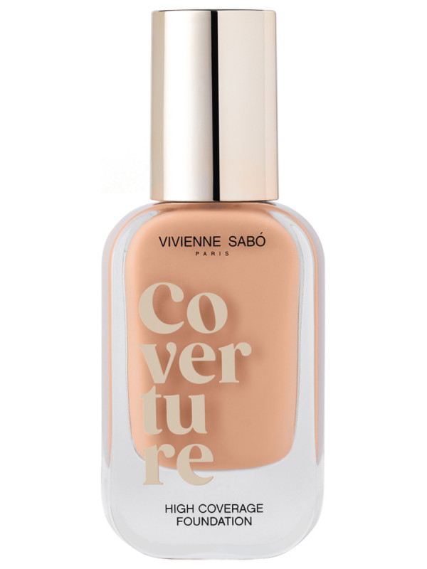 Тональный крем Coverture, тон 02 светло-бежевый от Vivienne Sabo + 1