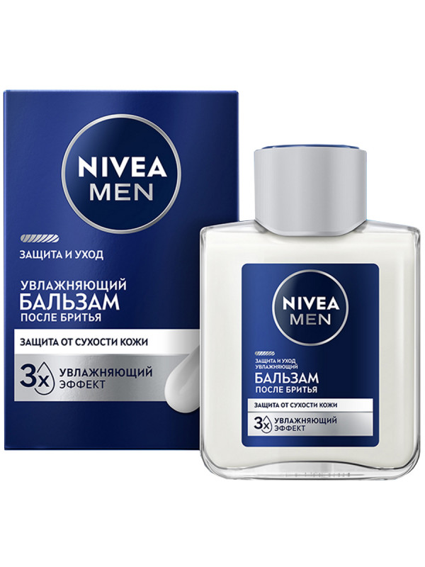 Men Бальзам после бритья Увлажняющий 100мл  от Nivea + 1