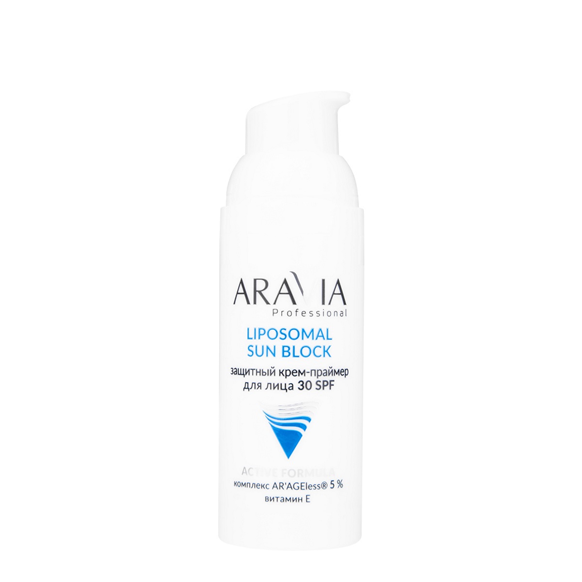 Professional Защитный Крем-праймер для лица Sun Block+ 30SPF 50мл от ARAVIA + 4