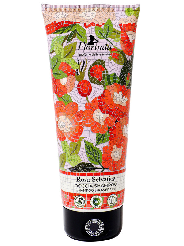 Гель для душа Дикая Роза Rosa Selvatica 200мл от Florinda + 1