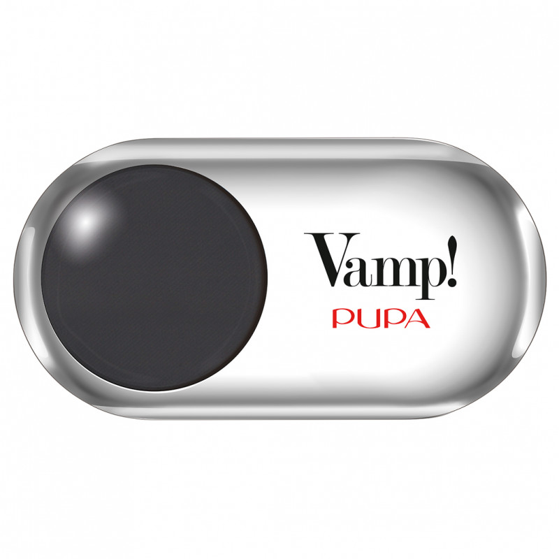 Тени для век запеченные Vamp! Matt, тон 300 blackout от Pupa + 1
