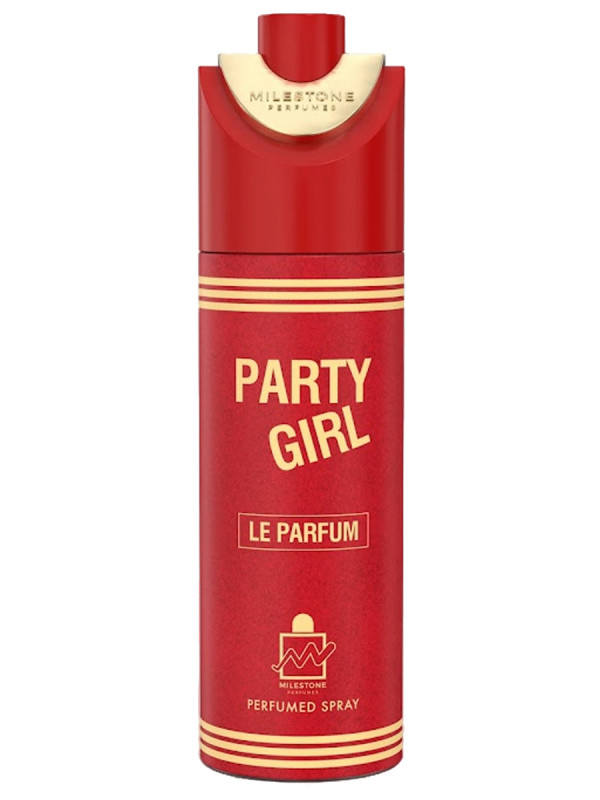 Парфюмированный Дезодорант спрей женский Party Girl Le Parfum 200мл от Milestone + 1