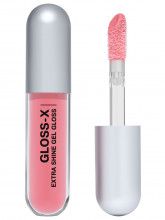 Гель-блеск для губ Gloss-X, тон 06 Soft glitch pink / розовый нюд