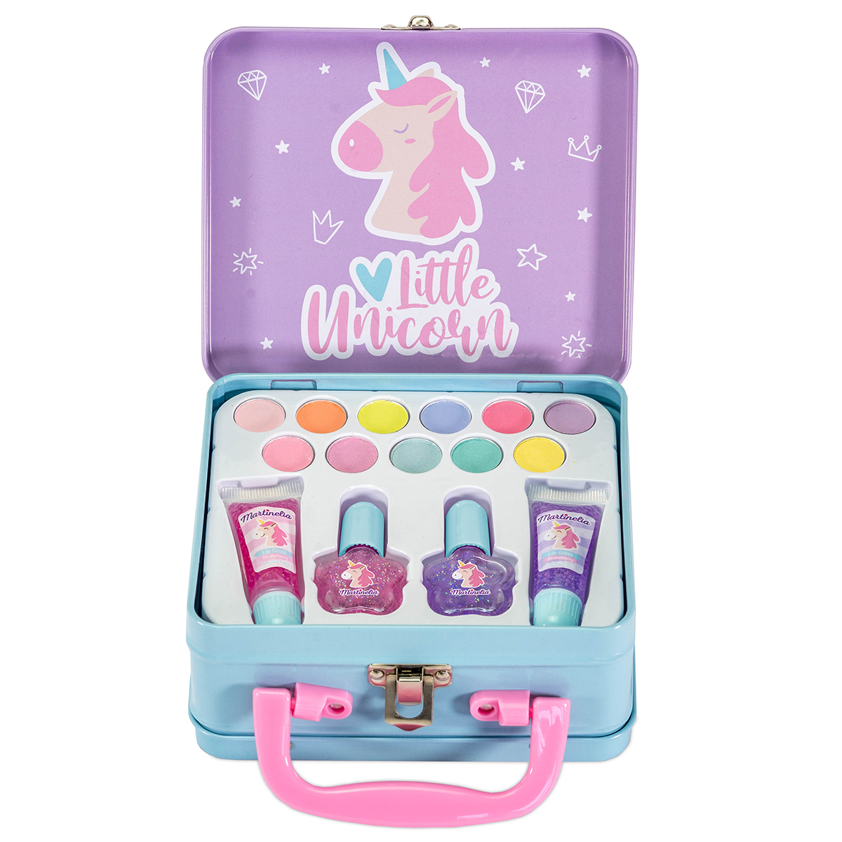 Little Unicorn Набор косметики в кейсе от Martinelia + 5