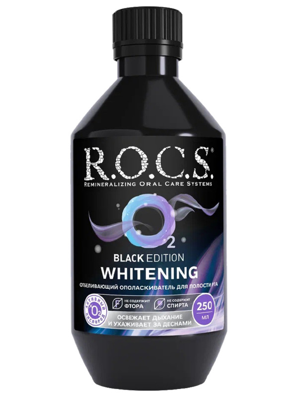 Ополаскиватель для полости рта Black Edition 250мл  от R.O.C.S. + 1