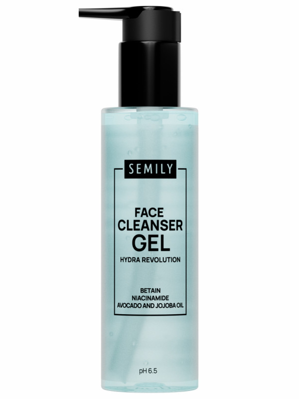 Гель для лица очищающий Face Cleanser Gel Hydra Revolution 200мл от Semily + 1