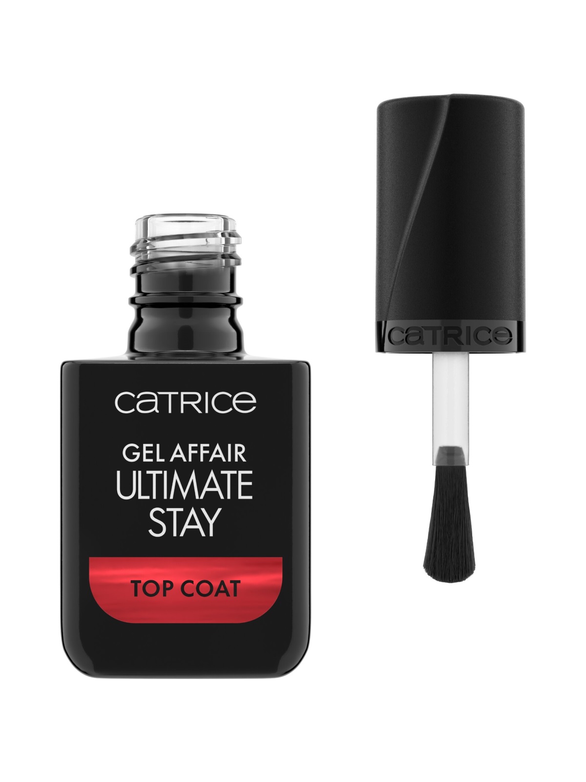Топовое покрытие для ногтей Gel Affair Ultimate Stay Top Coat от Catrice + 3