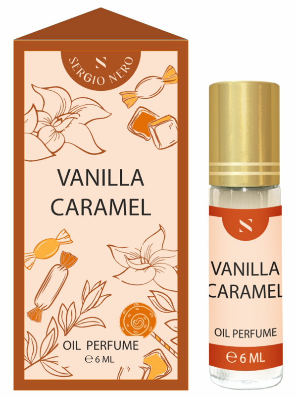 Духи масляные Ванильная карамель Vanilla Caramel 6мл от Sergio Nero + 1