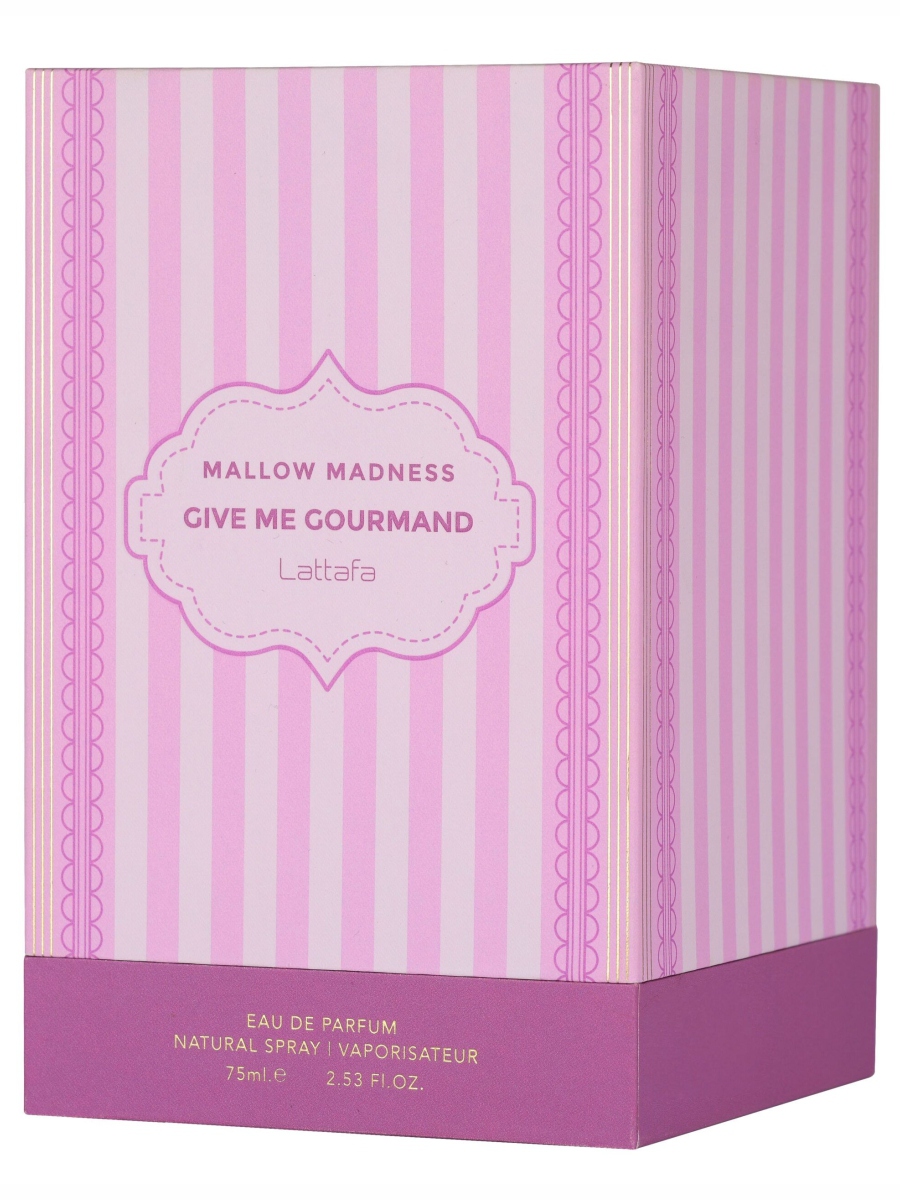 Парфюмерная вода женская Give Me Gourmand Mallow Madness 75мл от Lattafa + 3