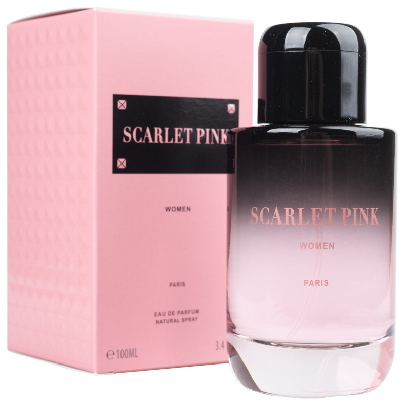 Парфюмерная вода женская Scarlet Pink 100мл от Geparlys + 1