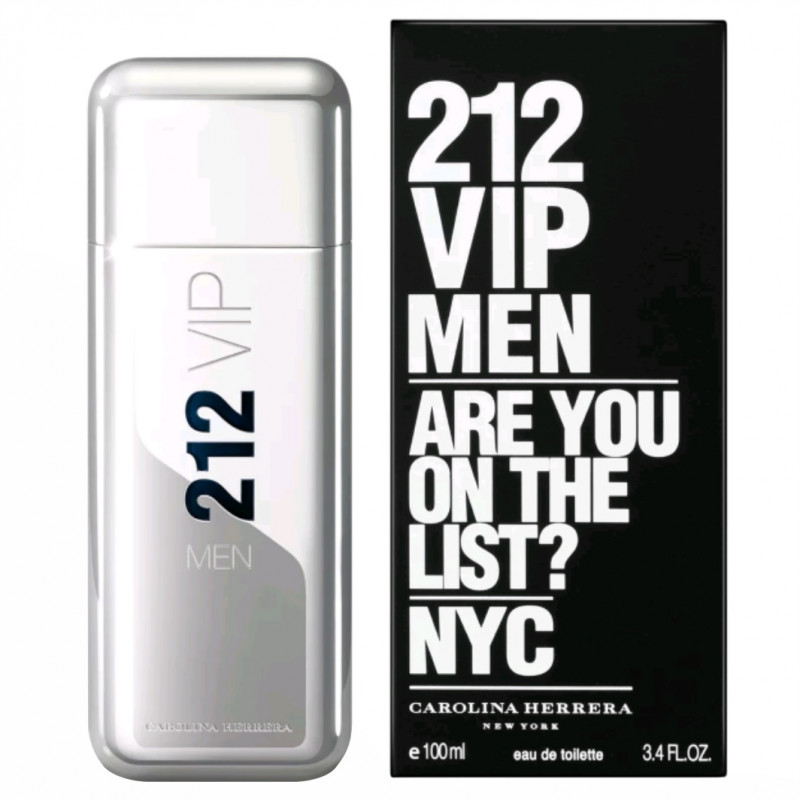 212 VIP Men Туалетная вода мужская 100мл  от Carolina Herrera + 1