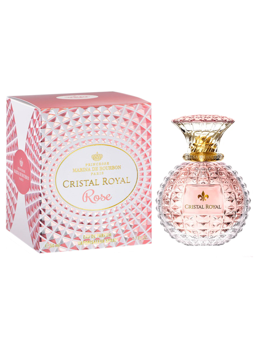 Cristal Royal Rose Парфюмерная вода женская 30мл  от Marina De Bourbon + 2