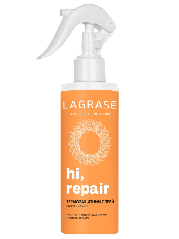 Hi, repair Спрей термозащитный Защита и мягкость 200мл от La Grase + 1