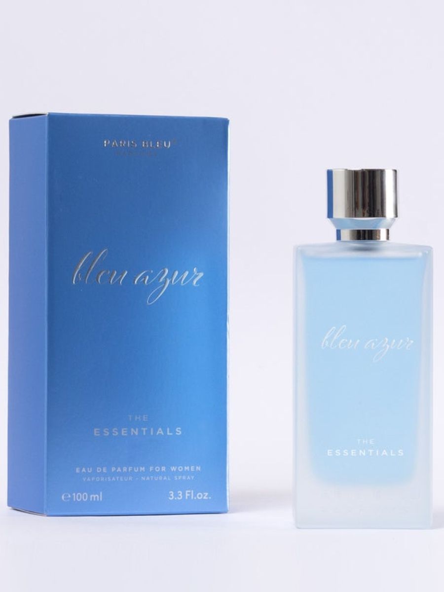 Парфюмерная вода женская The Essentials Bleu Azur 100мл от Paris Blue + 3