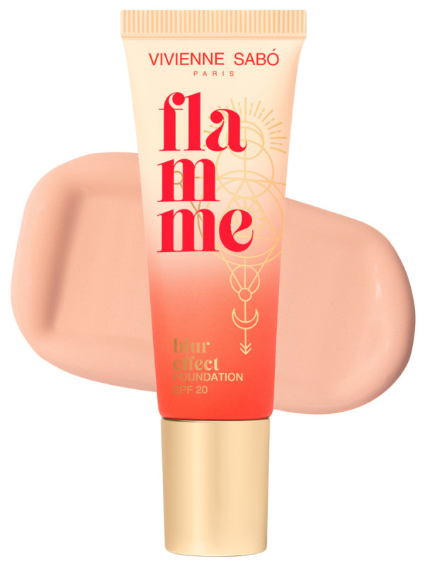 Тональный крем SPF20 Flamme, тон 03 бежевый от Vivienne Sabo + 1