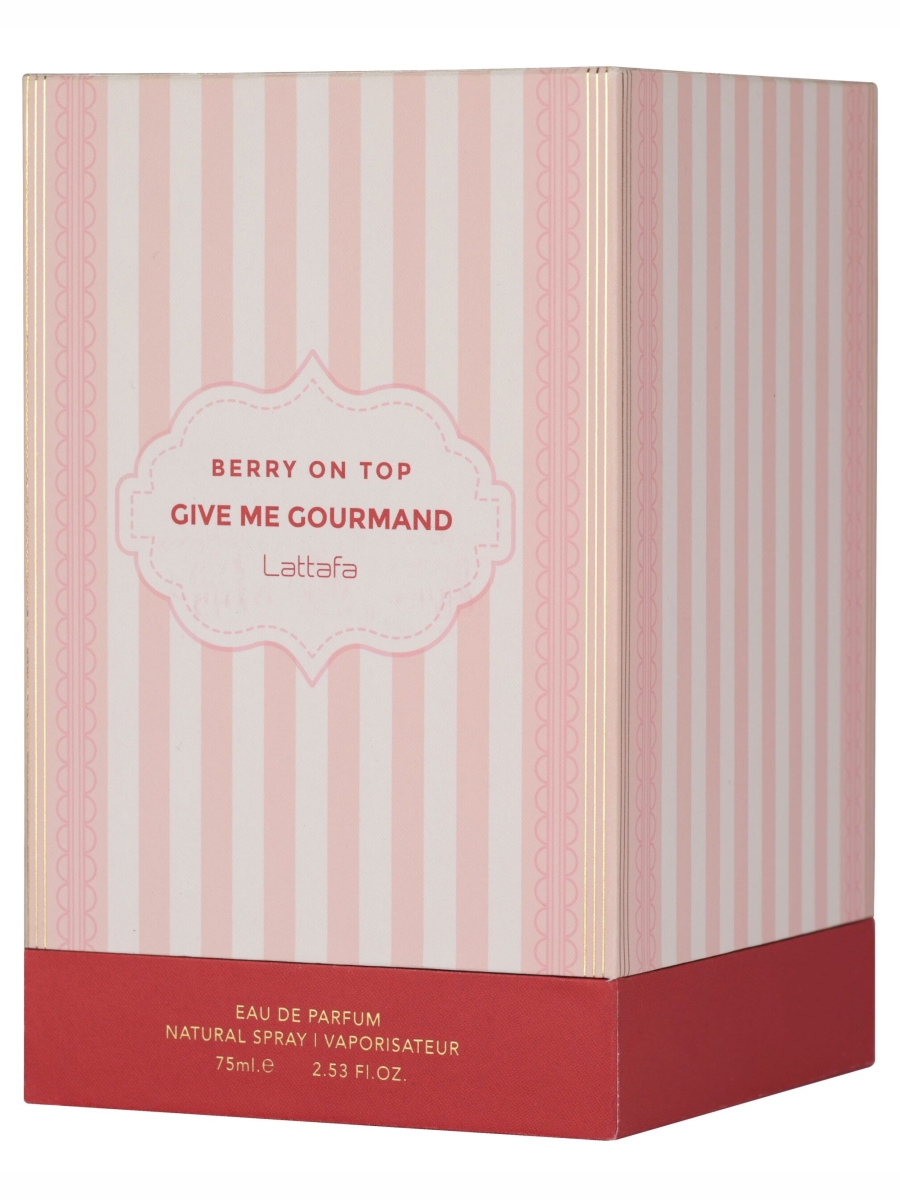 Парфюмерная вода женская Give Me Gourmand Berry On Top 75мл от Lattafa + 3
