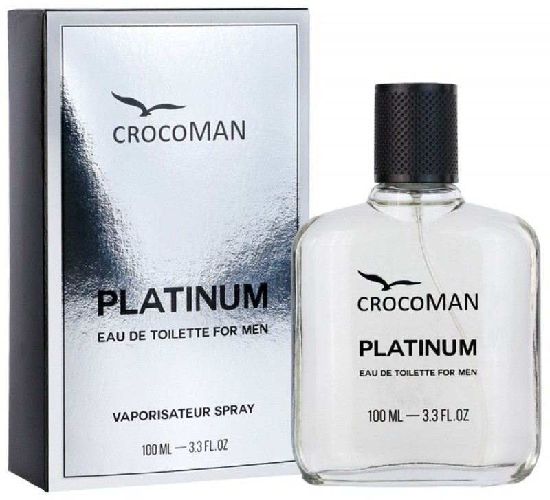 Туалетная вода мужская CrocoMAN Platinum 100мл от Red Label + 1