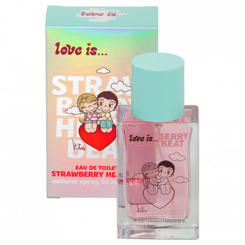 Туалетная вода Love is ... Strawberry Heartbeat 50мл от Ponti Parfum + 1