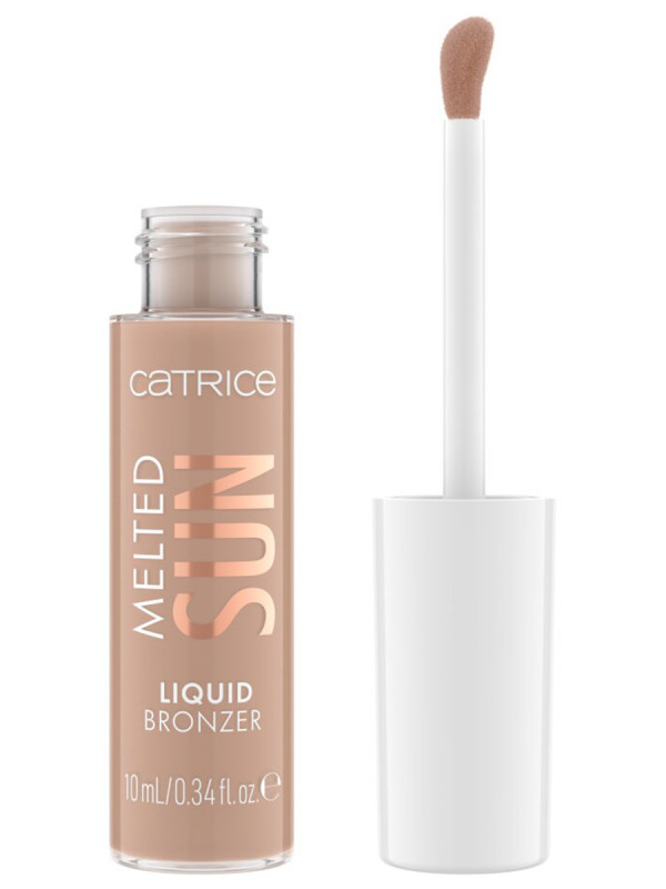 Жидкий бронзер Melted Sun, тон 005 Tan Lines от Catrice + 1