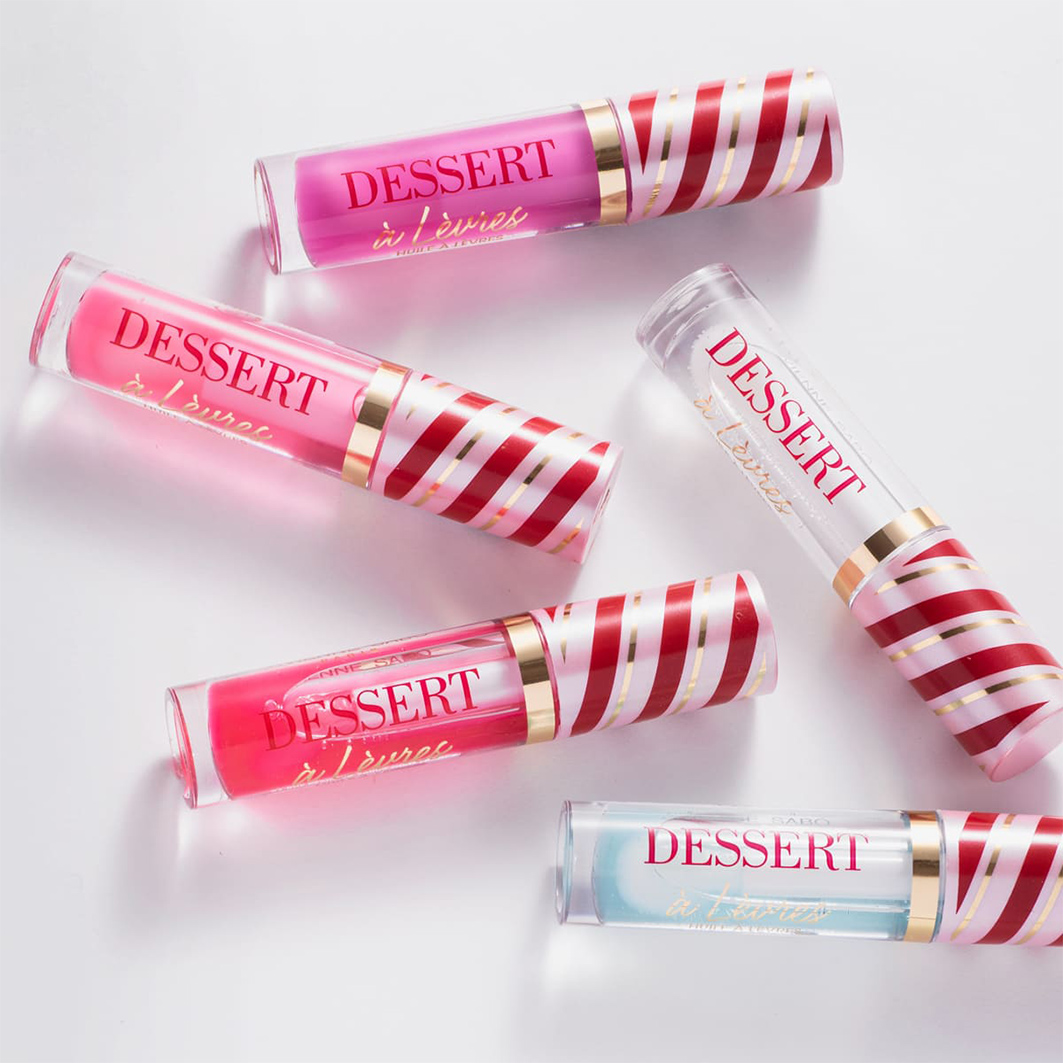 Масло для губ Dessert a Levres, тон 02 розовый от Vivienne Sabo + 9