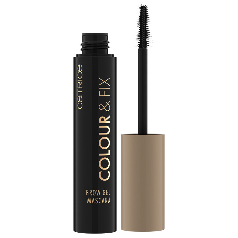 Гелевая Тушь для бровей Colour & Fix Brow Gel Mascara, тон 020 Medium Brown от Catrice + 1