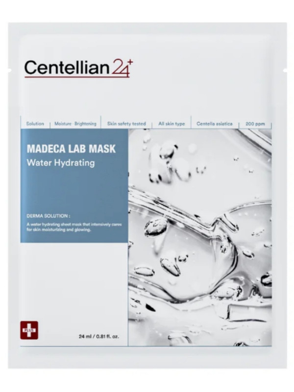 Тканевая маска увлажняющая Madeca Lab Mask Water Hydrating 25мл от Centellian24 + 1