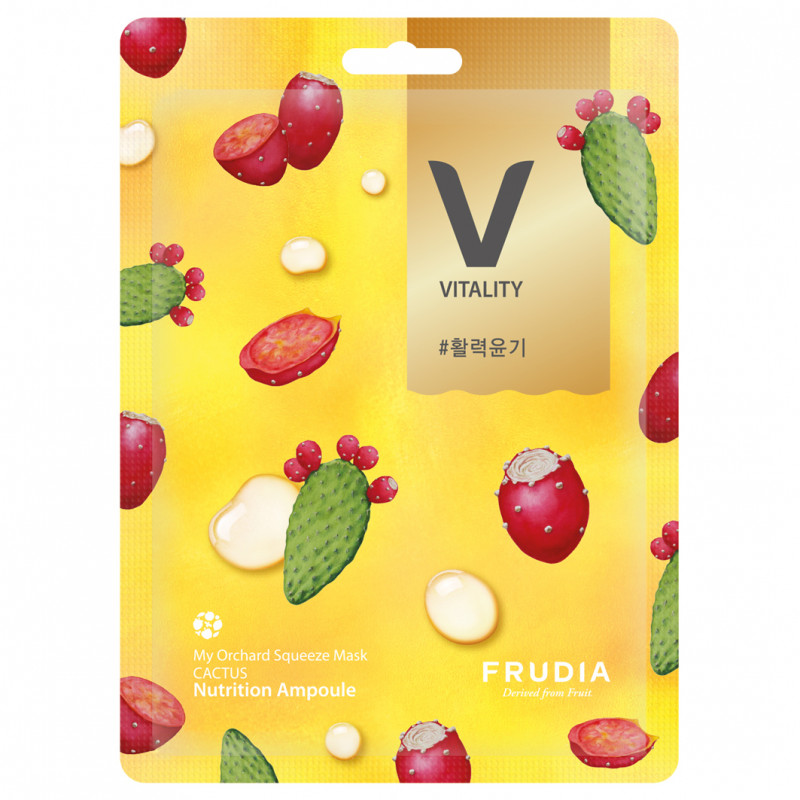 My Orchard Маска витализирующая с кактусом 20мл от Frudia + 1