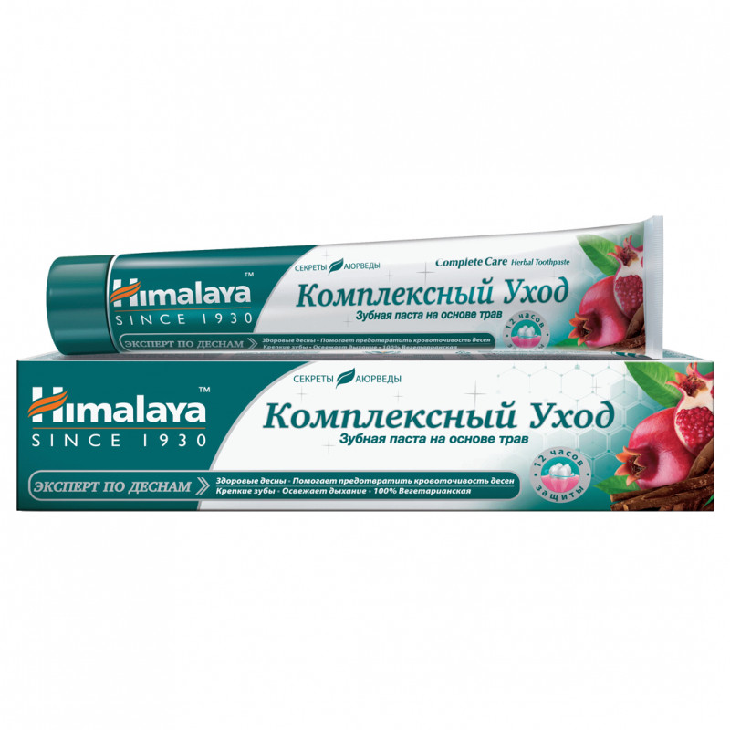 Зубная паста Комплексный уход Complete Care 75мл от Himalaya Since 1930 + 1