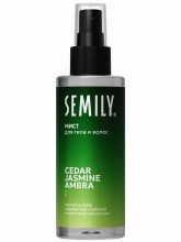 Спрей-мист для тела и волос Cedar, Jasmine, Ambergris 150мл