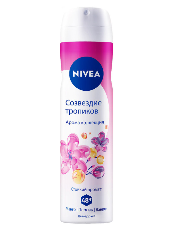 Дезодорант спрей Созвездие тропиков женский 150мл от Nivea + 1