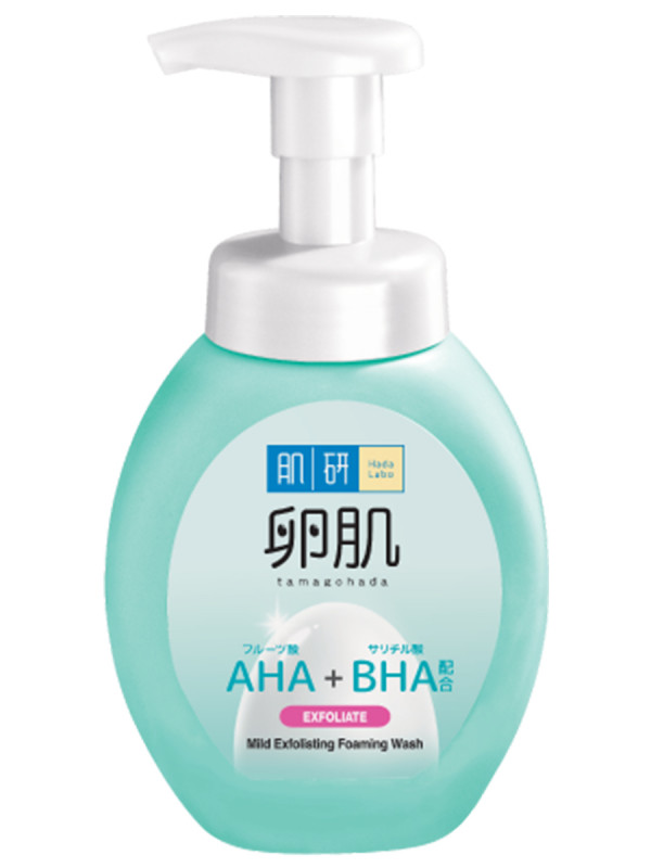 Пенка для умывания с кислотами AHA/BHA 160мл от Hada Labo + 1