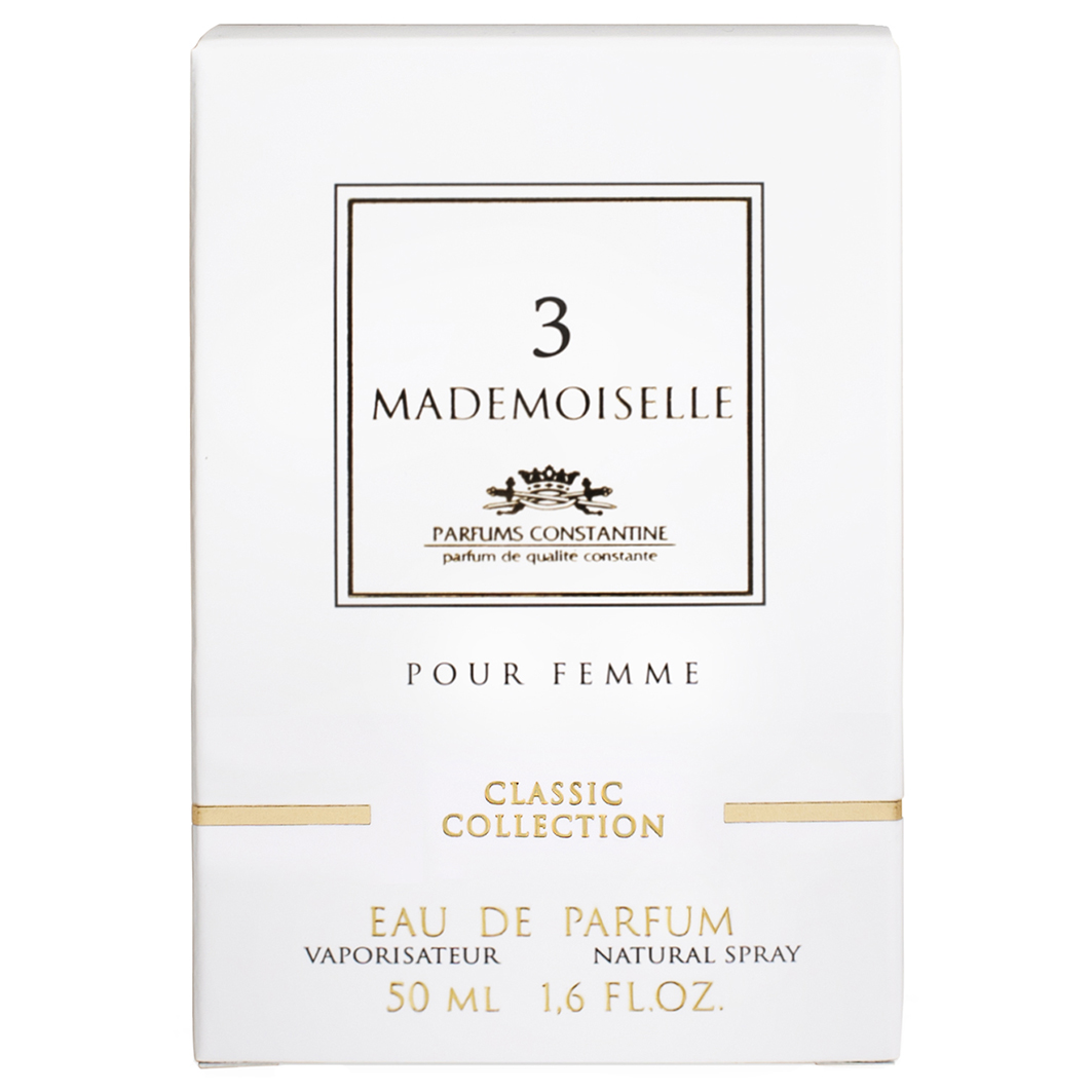 Сlassic Collection Парфюмерная вода женская Mademoiselle 3 50мл от Parfums Constantine + 3